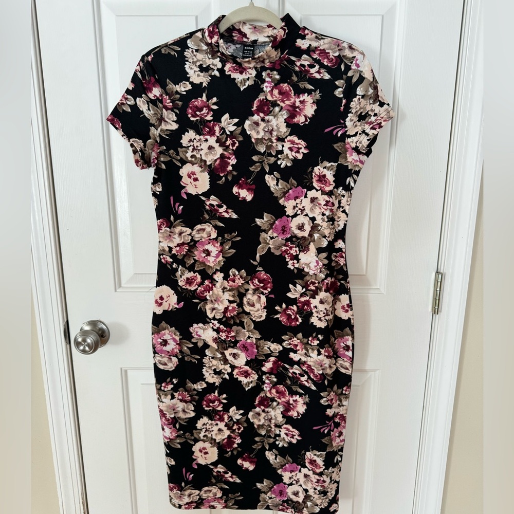 SHEIN Floral Dress, Large